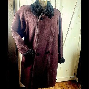 Spiegel Wool & Faux Fur Coat